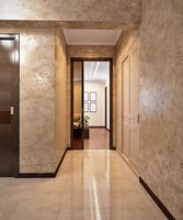 Отделочные работы потолков травертином - по запросу