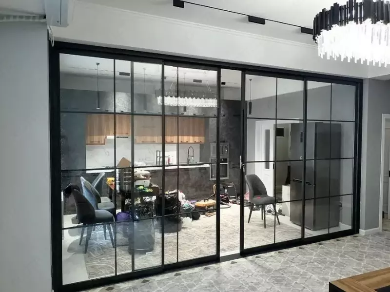 Раздвижные стеклянные двери