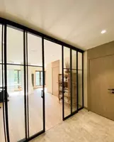 Раздвижные стеклянные двери - по запросу
