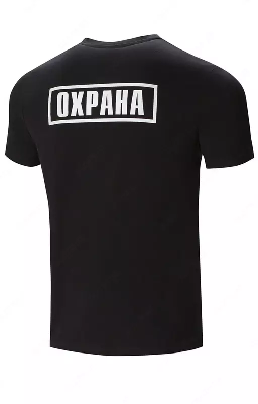 Футболка “Люкс” черного цвета предназначена для экипировки сотрудников охранных агентств и службы спасения. - от {0} сум