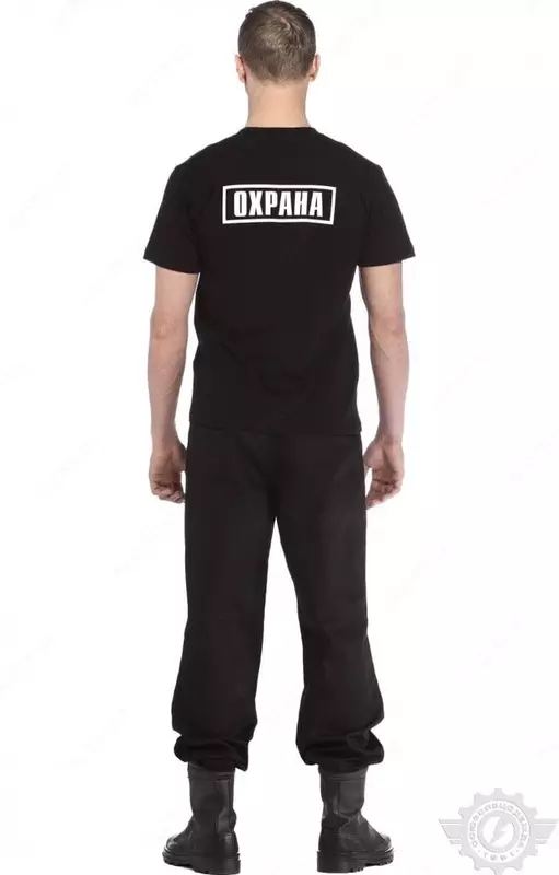 Футболка “Люкс” черного цвета предназначена для экипировки сотрудников охранных агентств и службы спасения. Оптом и розница