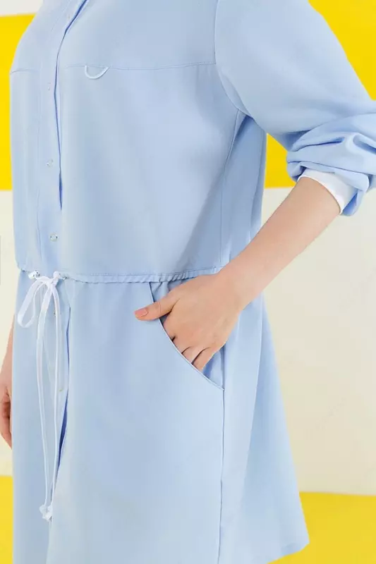 Халат длинный рукав