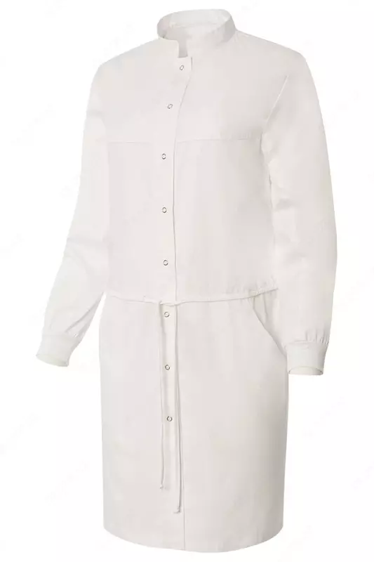 Халат длинный рукав