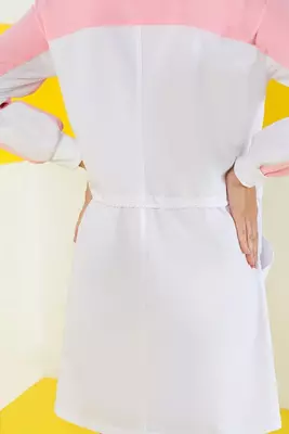 Халат длинный рукав