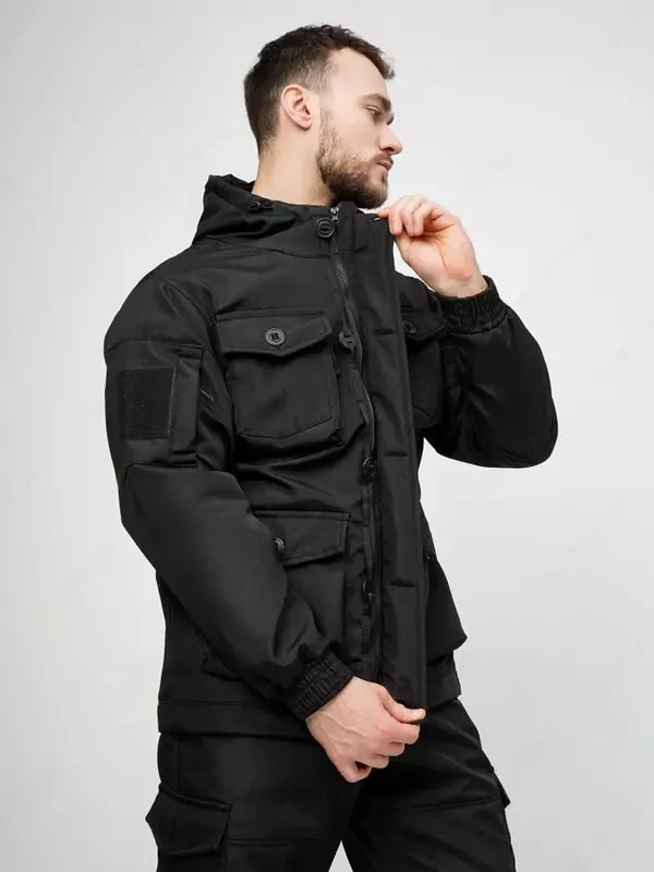 Спецодежда для охотников Мужской демисезонный утепленный камуфляжный костюм тактический