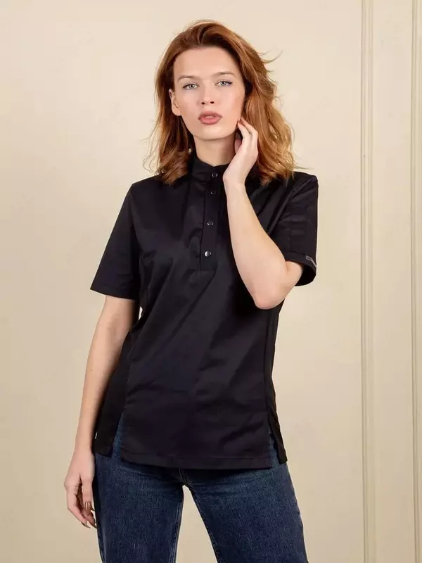 Китель поварской поло Женский короткий рукав