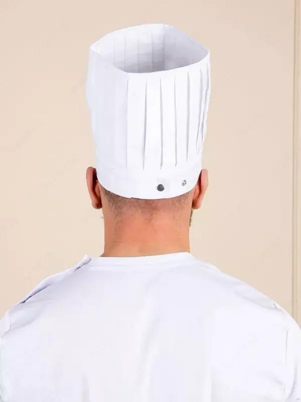 Классический высокий поварской колпак