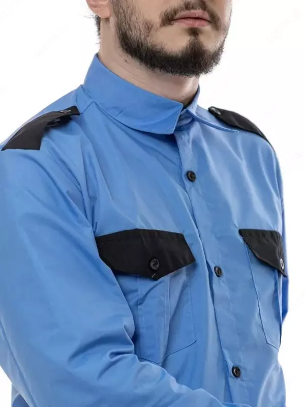 Мужская рубашка охранника – комфорт и стиль для профессионалов