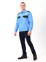 Мужская рубашка охранника – комфорт и стиль для профессионалов - prospec.uz - спецодежда