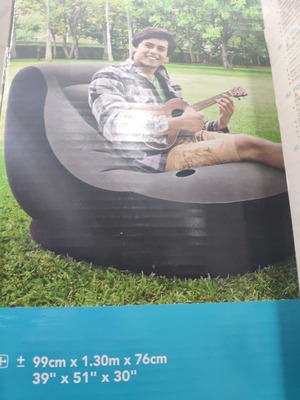 Надувное кресло-матрац "INTEX"