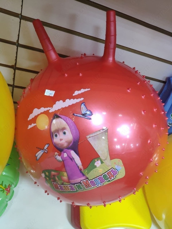 Shoxli sport fitbol (qizil)