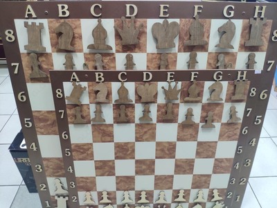Shaxmat bo'yicha dizaynerlar taxtasi (katta) - 1 200 000 so'm / to'plam