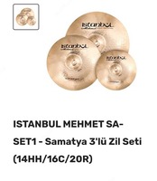 Комплект ударных тарелок Istanbul MEHMET SA-SET1-Samatya