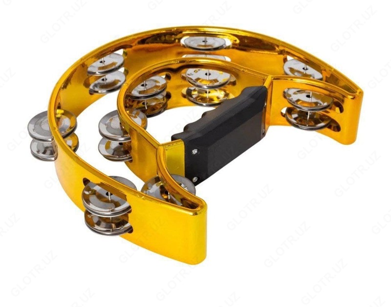 Тамбурин (бубен) 20 пар бубенцов