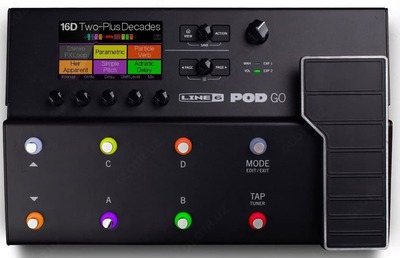 Line6 POD GO gitara effektlari protsessori