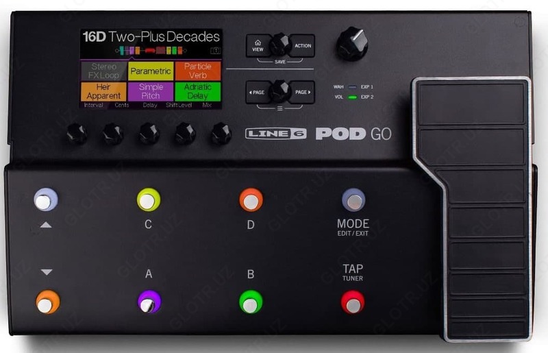 Line6 POD GO gitara effektlari protsessori