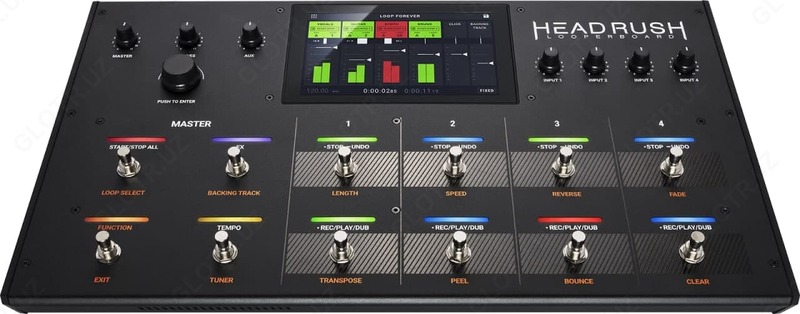10 802 862 so'm Floor Looper HEADRUSH LOOPERBOARD