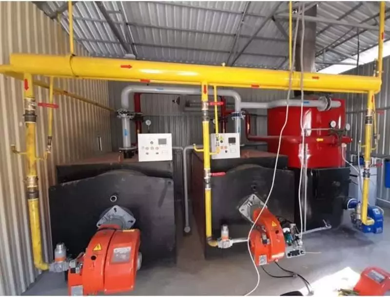 Qozon kv-500 T (qattiq yoqilg'i + gaz)