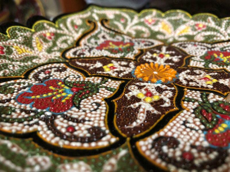 Сувенирные набор посуды из керамики - по запросу