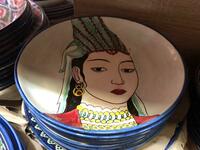 Сувенирные тарелки из керамики