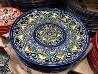 Сувенирные тарелки из керамики ручной работы