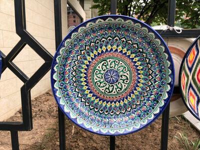 Сувенирные тарелки из керамики ручной работы