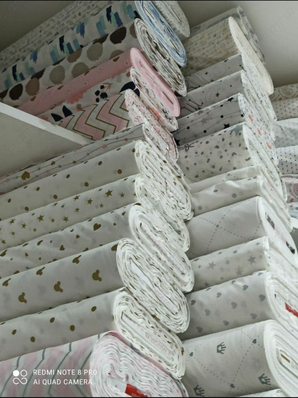 Поплин с глиттером Только в розницу