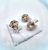 Кольцо с серьгами вариант №.4