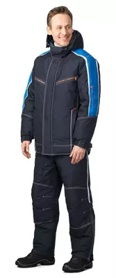 Куртка мужская зимняя (синяя)