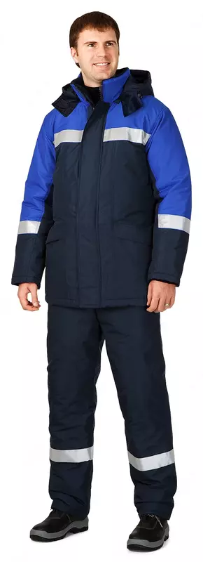 Куртка мужская зимняя (темно-синяя)