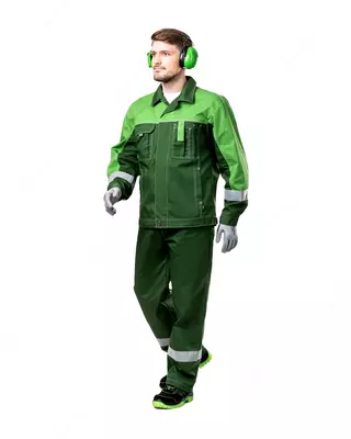 Спецодежда летняя Куртка + полукомбинезон (2)