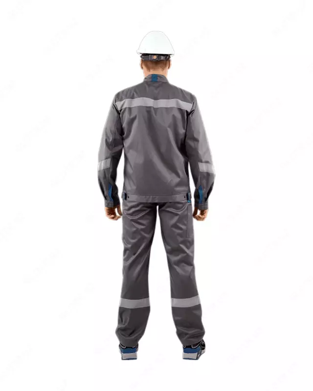 серый с бирюзовой отделкой