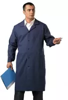 Мужской универсальный рабочий халат  тёмно-синий