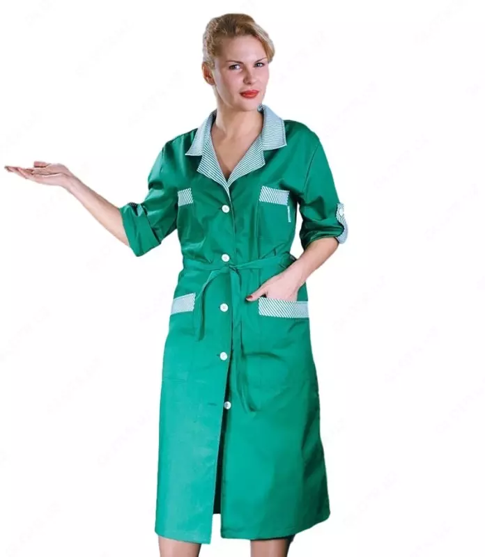 Ayollar uchun ishlaydigan xalat