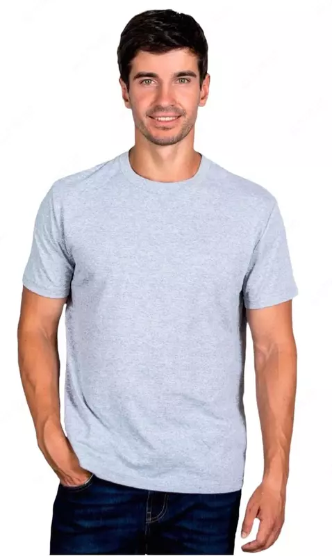 Yozgi futbolka  kulrang