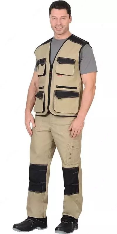 Жилет песочный