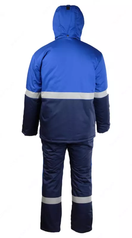  Ishchi qishki ish kiyimlari toplami Arktika (kurtka  kombinezon) olchamlari 44-56 dan 62-64 gacha - 