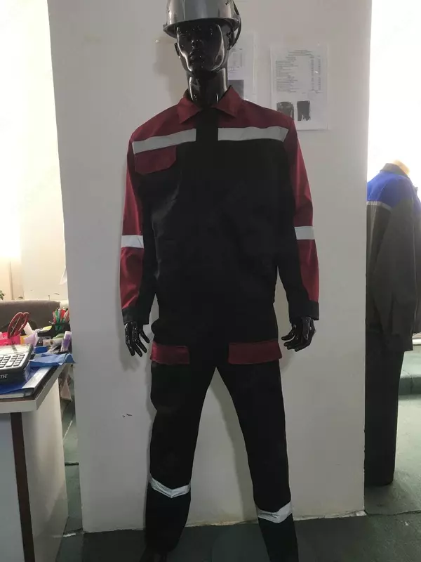 Aralash matodan tikilgan kurtka va shimlar