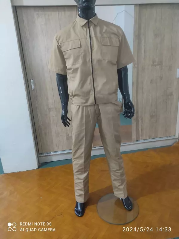 Aralash matodan tikilgan kurtka va shimlar