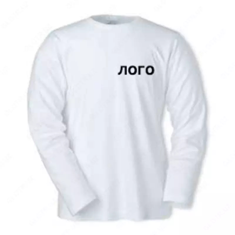 Uzun yengli trikotaj futbolka.