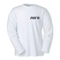 Uzun yengli trikotaj futbolka.