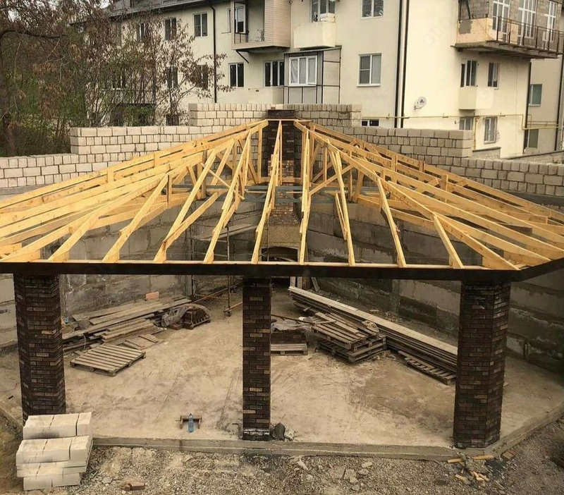 Кровля крыш с нуля под ключ любой сложности! Tom yapamiz noldan pod klyuch! MODUL STROY