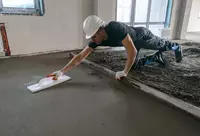 Заливаем бетонную стяжку