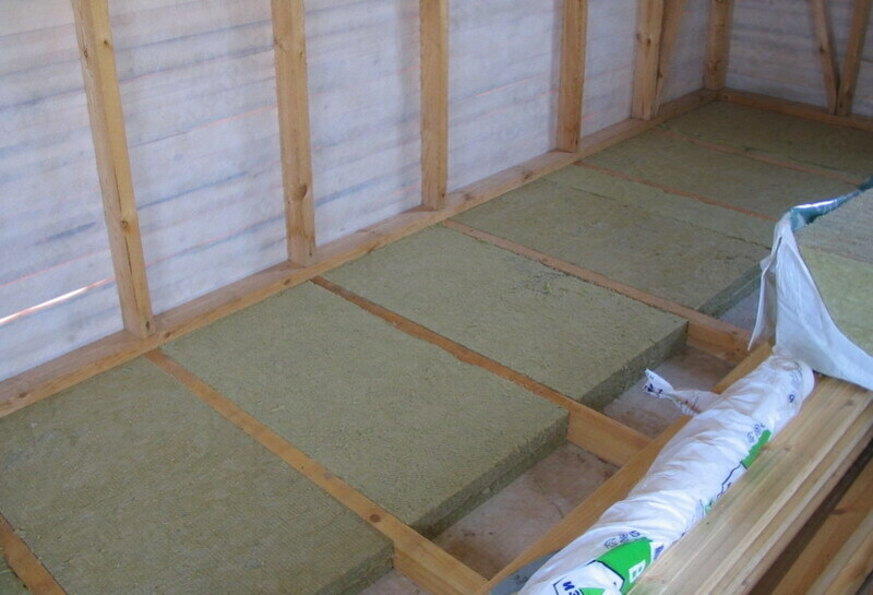 Утепление пола и стен - по запросу