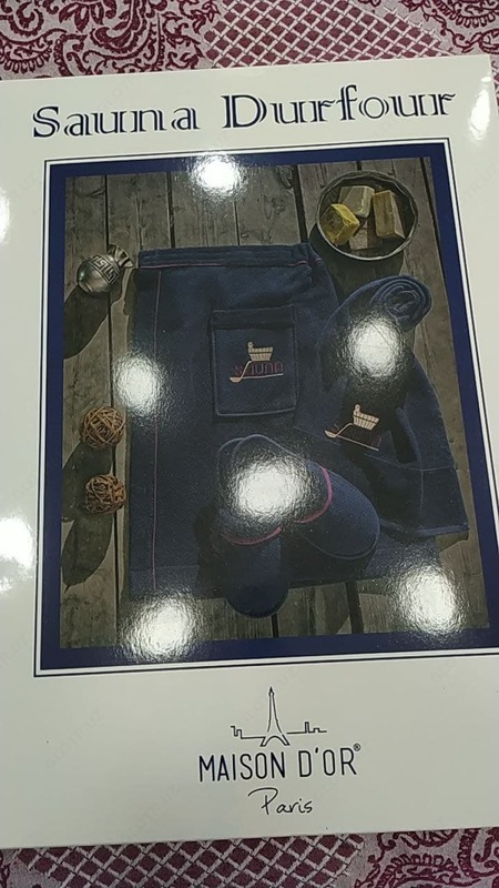  Erkaklar hammomi uchun toplam MAISON DOR Sauna - 