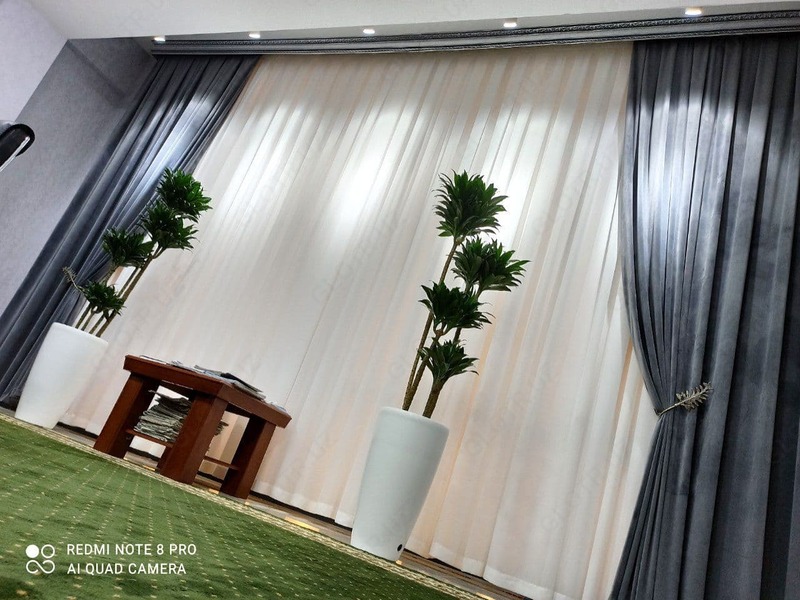 Комбинированные шторы Бахия