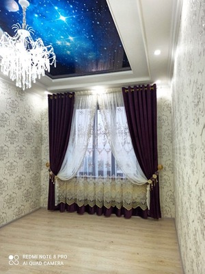 Комбинированные шторы Будур