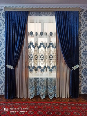 Комбинированные шторы Нурания