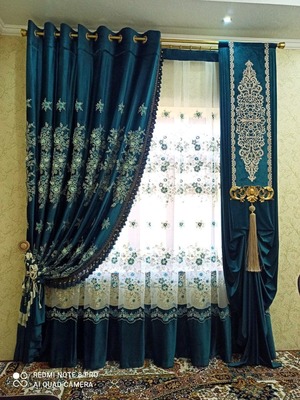 Комбинированные шторы Султана