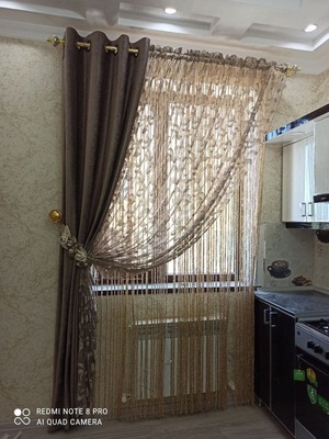 Комбинированные шторы Гармония